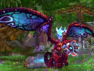 Enchanted Fey Dragon from World of Warcraft bg